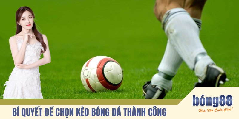 Bí quyết để chọn kèo bóng đá thành công là gì?